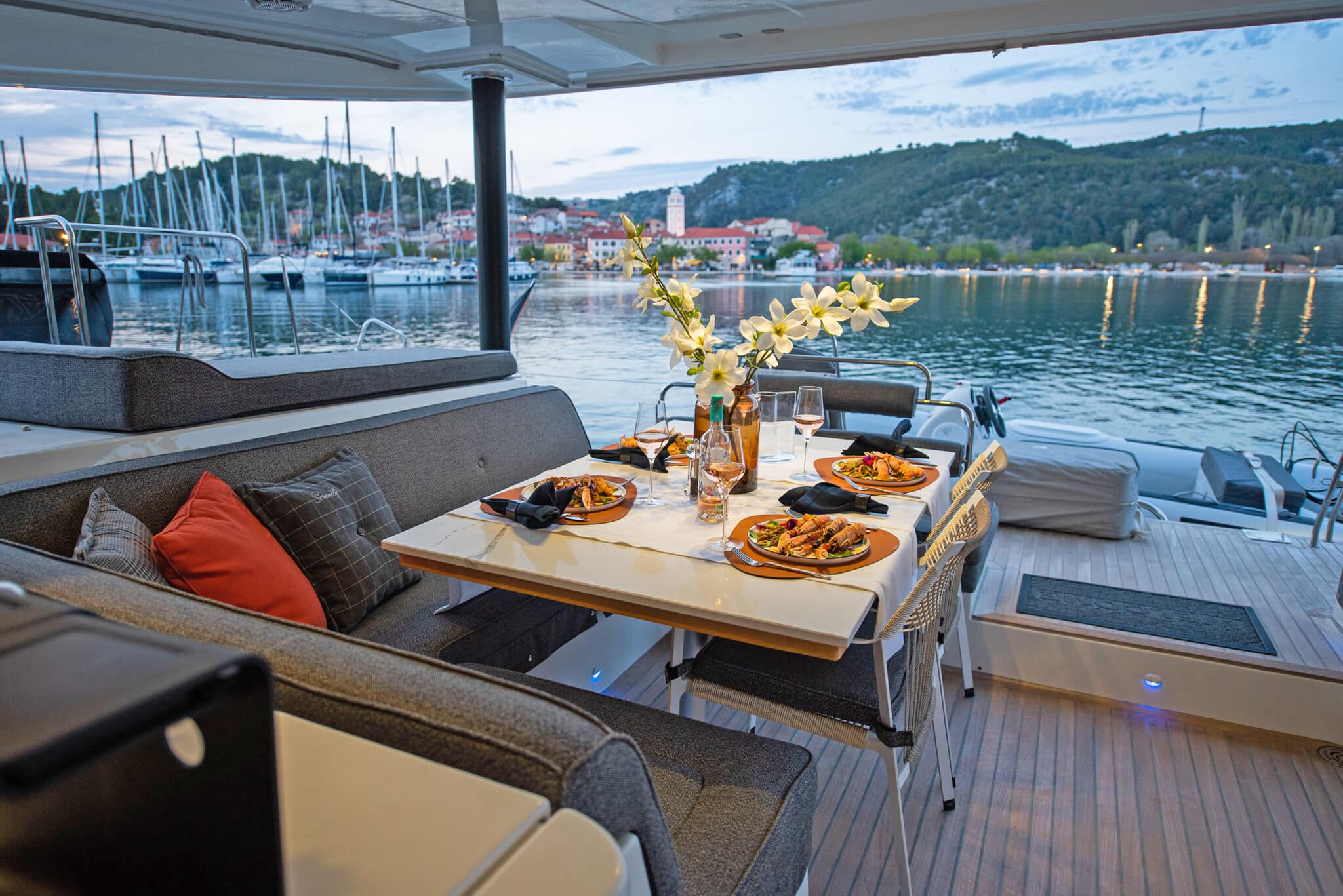 Charter the 16m catamaran Serenity in Croatia - 212 Yachts