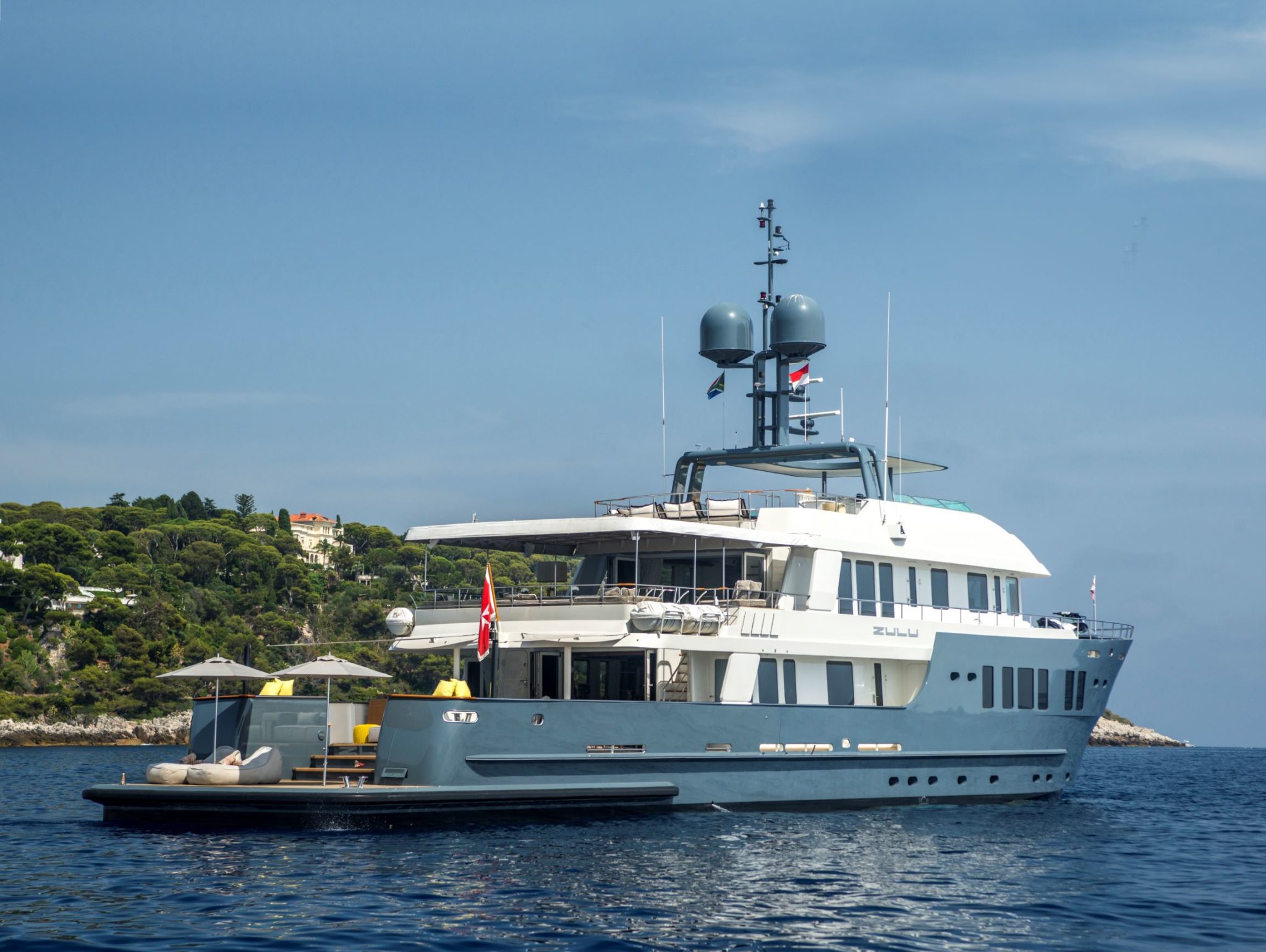 yacht in zulu